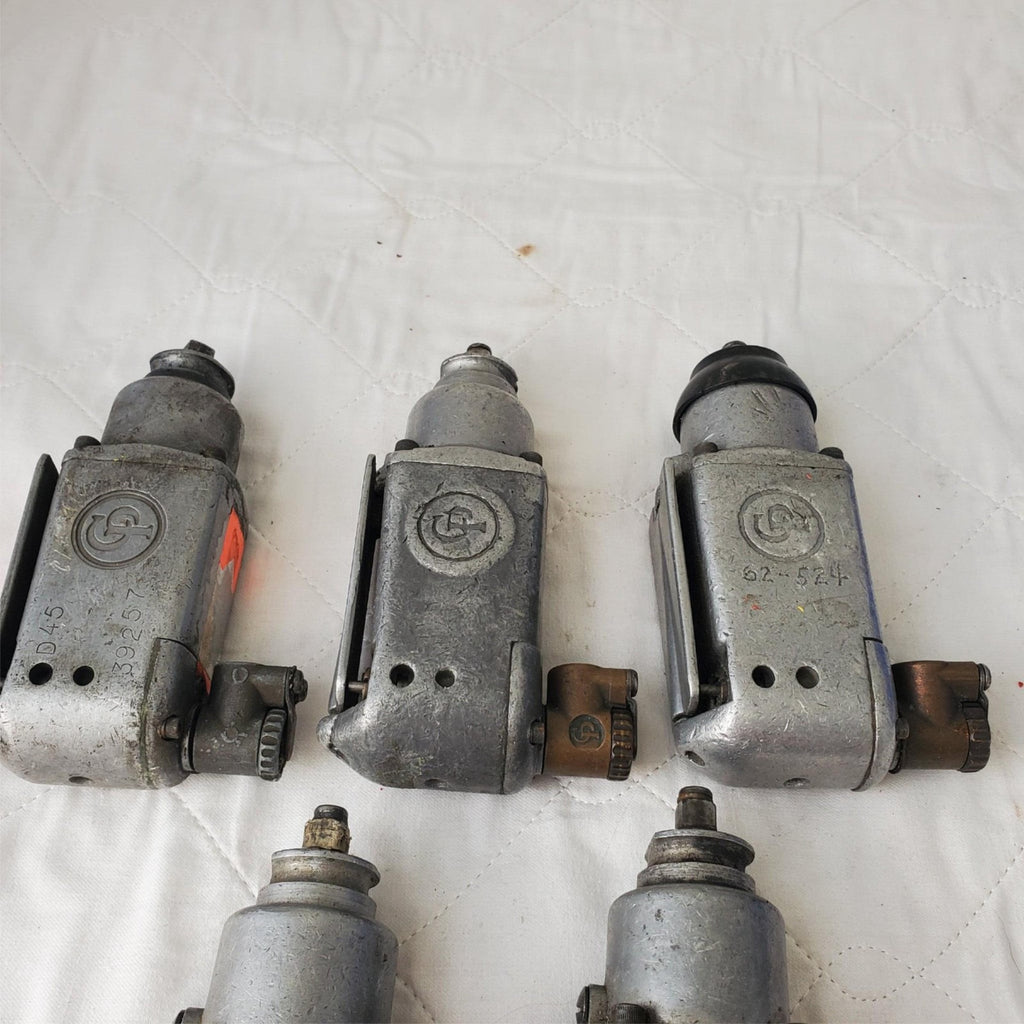 Lot of 5 Assorted Various 1/2 Penumatic Impact Air Wrenches Air Tools LOT-20