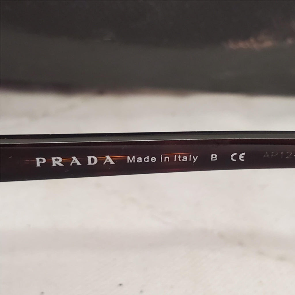 Prada VPR 09N 2AU-101 Brown Eyeglasses Frames with Case