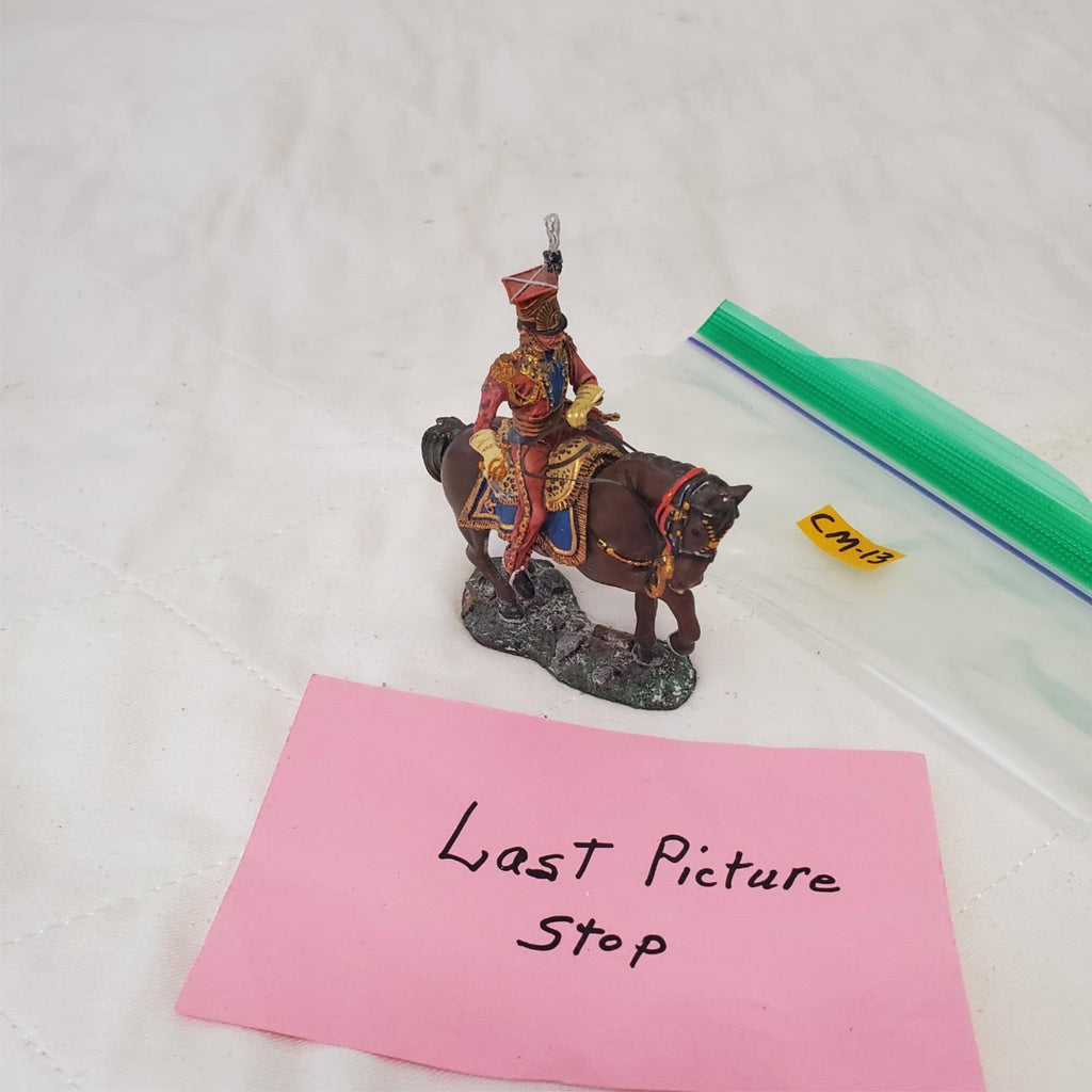 First Legion Napoleonic Soldier 1/30 French Red Lancers Mounted CM-13