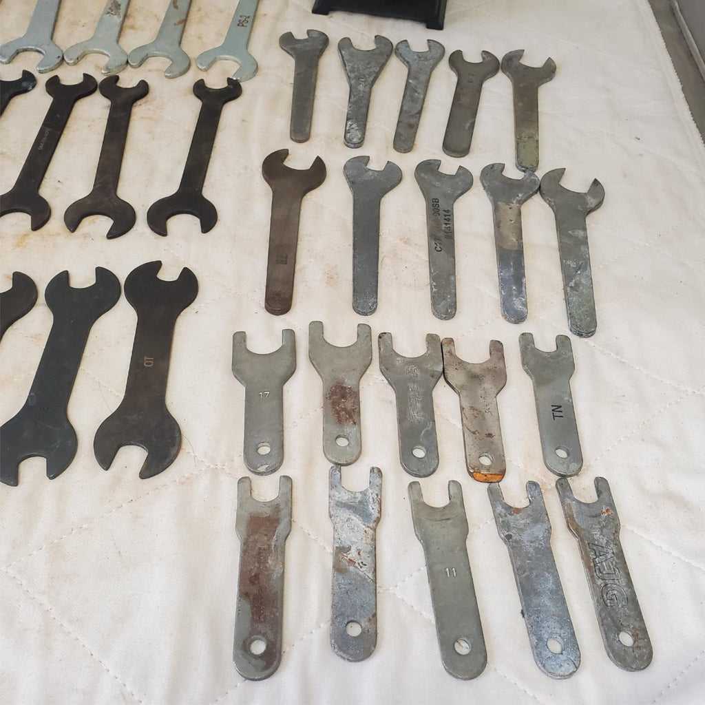 Lot of 50 Assorted Open End Service Wrench & other Wrench Tool LOT 239