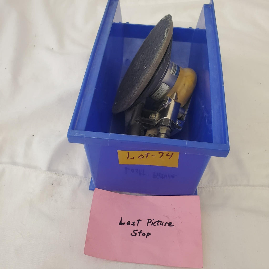 Clayton Pneumatic Jitterbug Random Orbit Air Palm Sander LOT-74