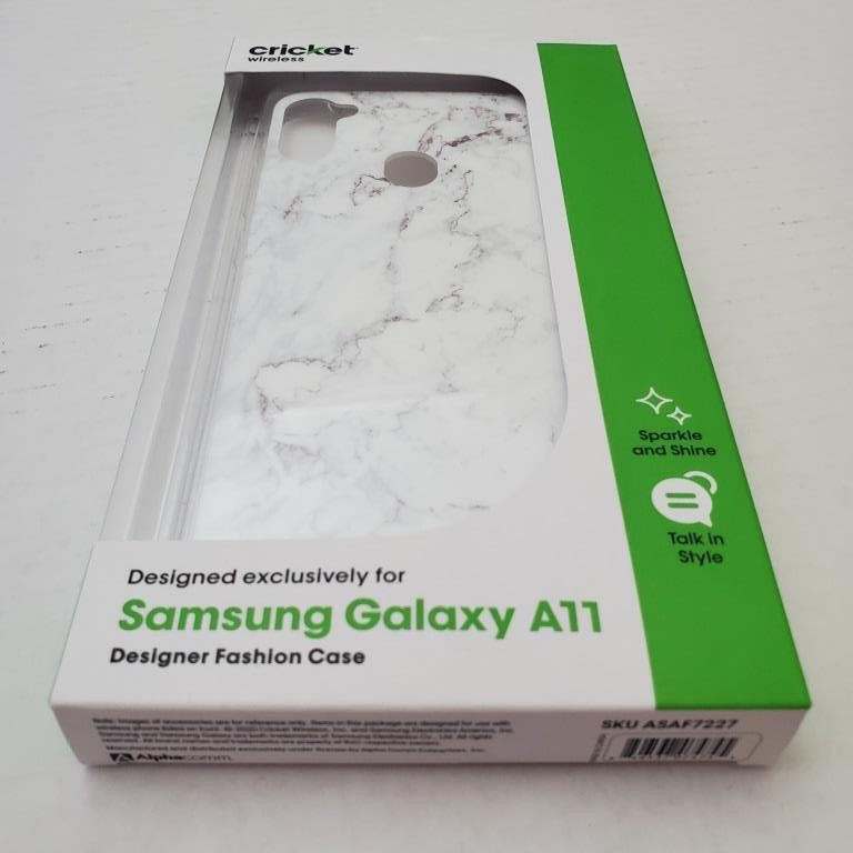 Brand New Cricket Wireless Samsung Galaxy A11 Two Piece Kickstand Phone Case