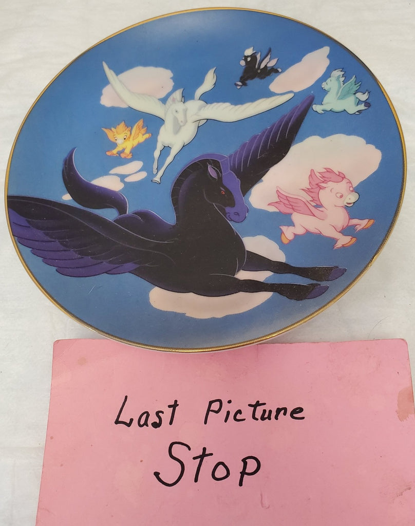 Disney Fantasia 50 Years Plate 6.5" Beethoven’s 6th Pastoral 1940–1990 LE