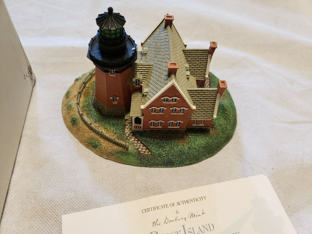 The Danbury Mint "Block Island Southeast Lighthouse" Authentic