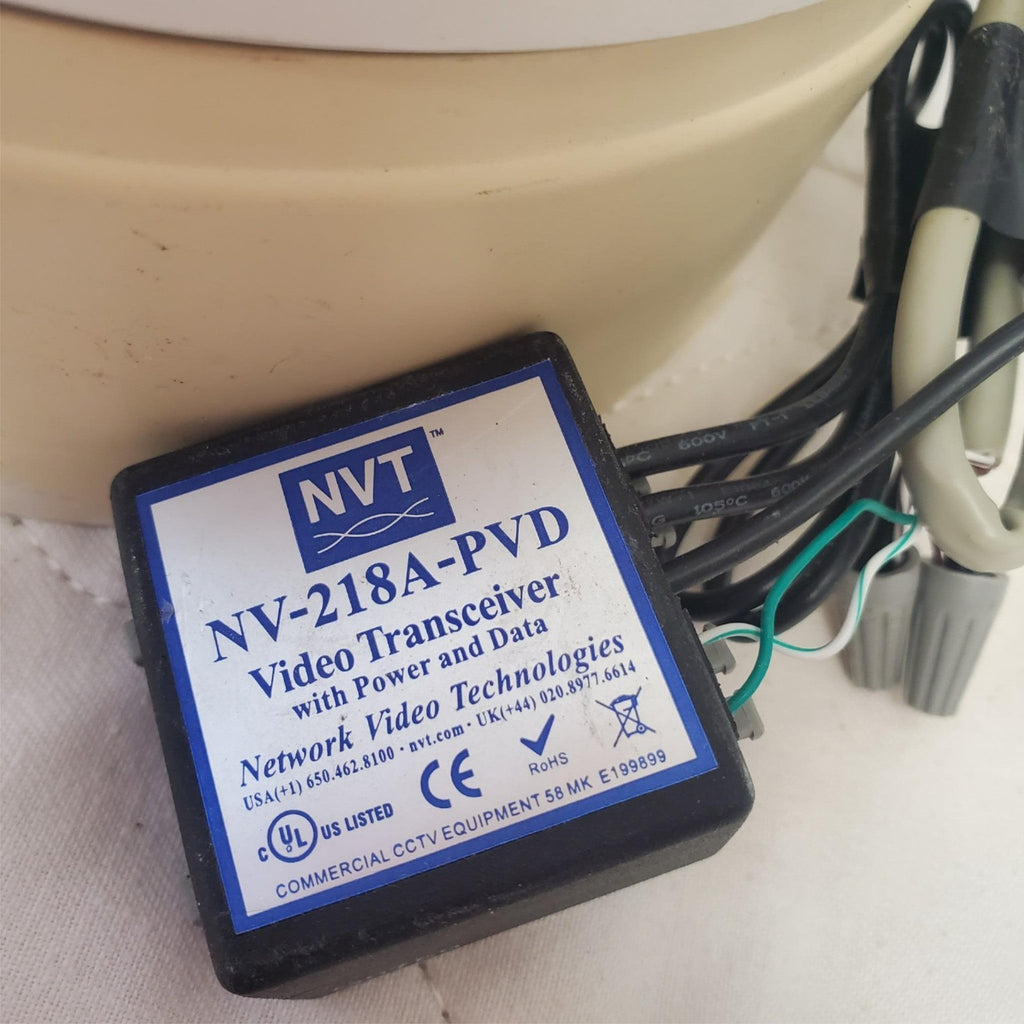 Pelco Spectra Mini DD4 Dome Camera with NVT NV-218A-PVD Video Transceiver #3