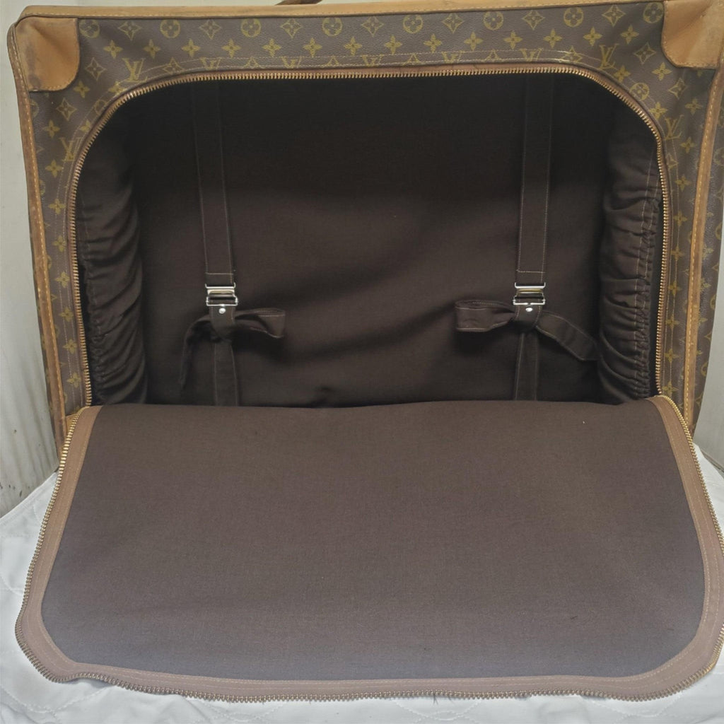 Rare Vintage Louis Vuitton Vachetta Leather Suitcase