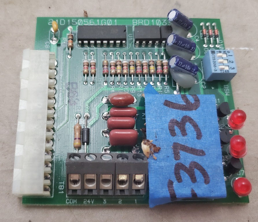 Trane Zettler Zone/Bypass Control Card Zzcardal010 21D150561G01 BRD1033