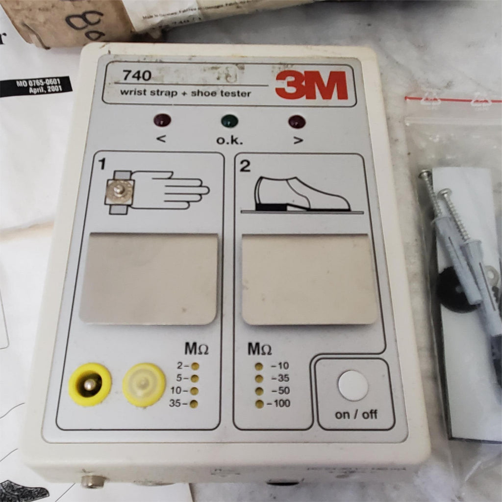 Vintage 3M 740 Wrist Strap and Shoe Tester - 151532