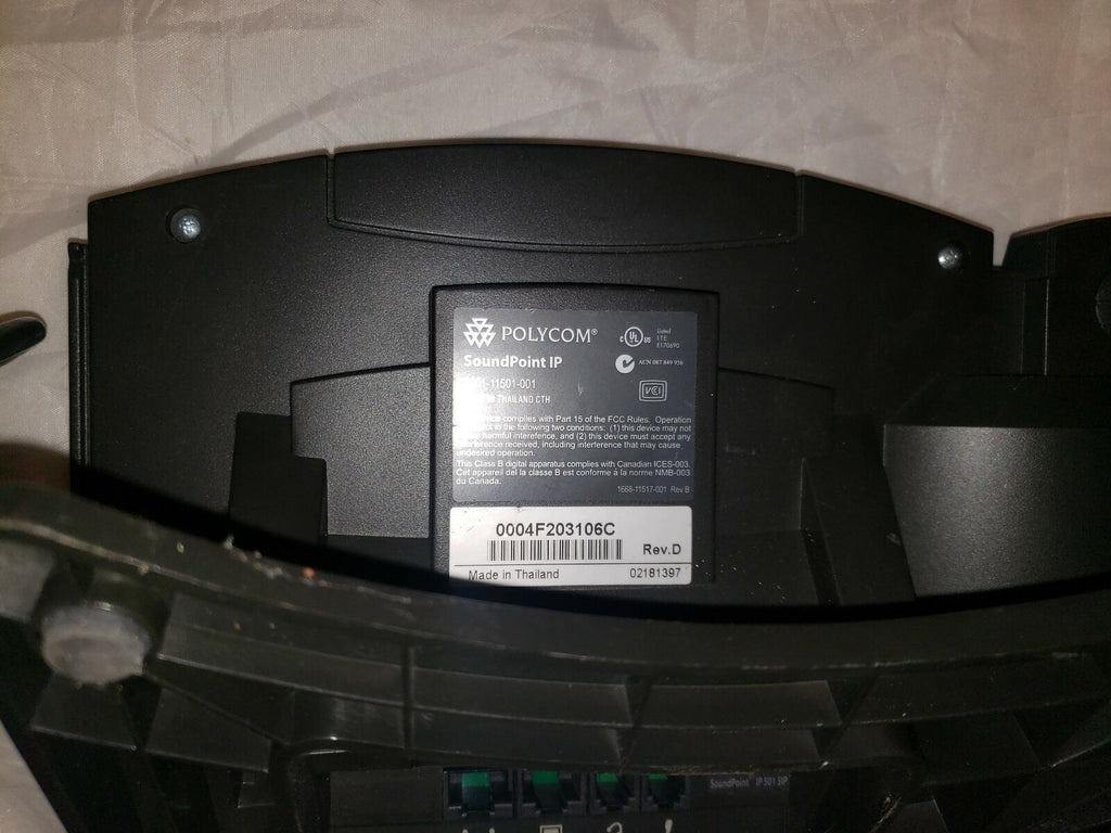 Polycom Soundpoint IP 501 Office VOIP Phone