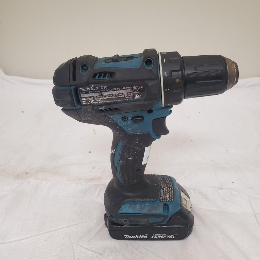 Makita XFD10 18V Cordless Driver Drill with BL1820B Lithium-Ion Battery LOT-727
