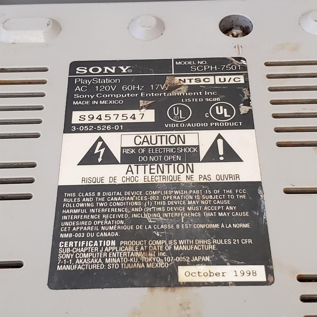 Lot of 10 Sony Play Station 1 Consoles For Parts #1