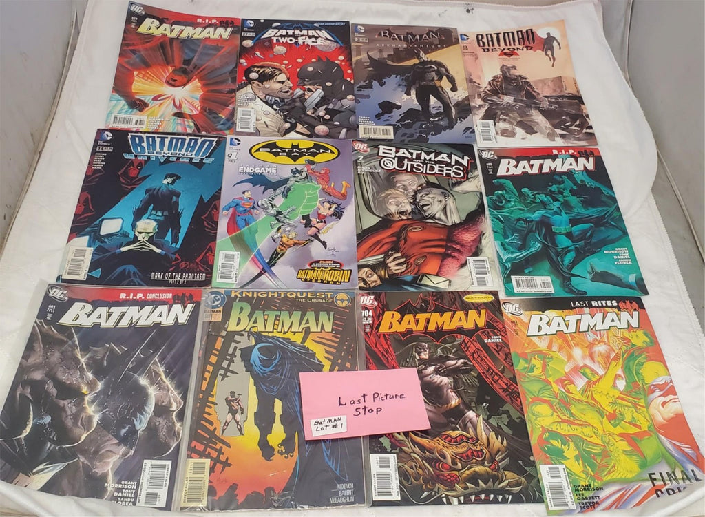 Lot of 12 Batman DC Comic Books #1