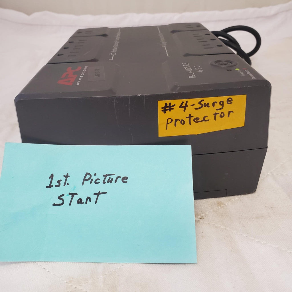 APC Back Up UPS ES 650 120V BE650R Surge Protected #4 (NO BATTERY INCLUDED)