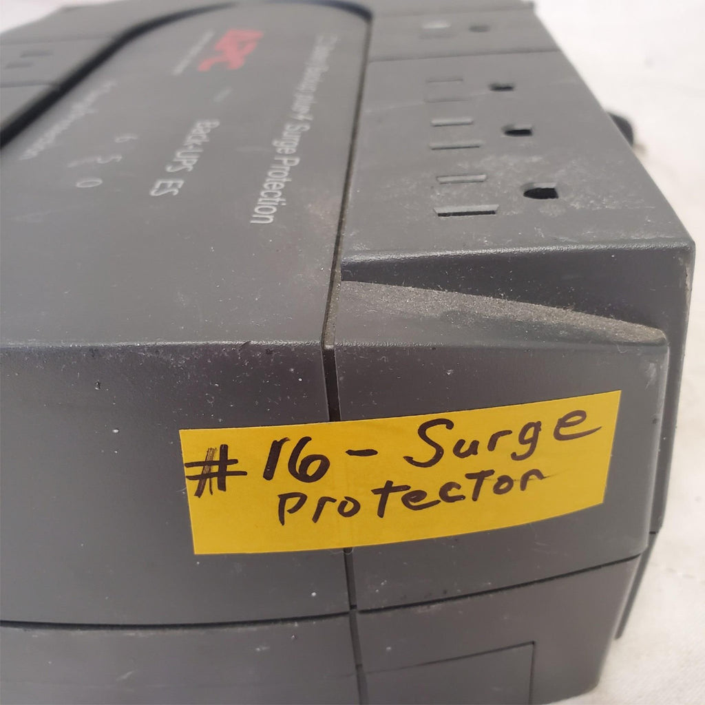 APC Back Up UPS ES 650 120V BE650R Surge Protected #16 (NO BATTERY INCLUDED)