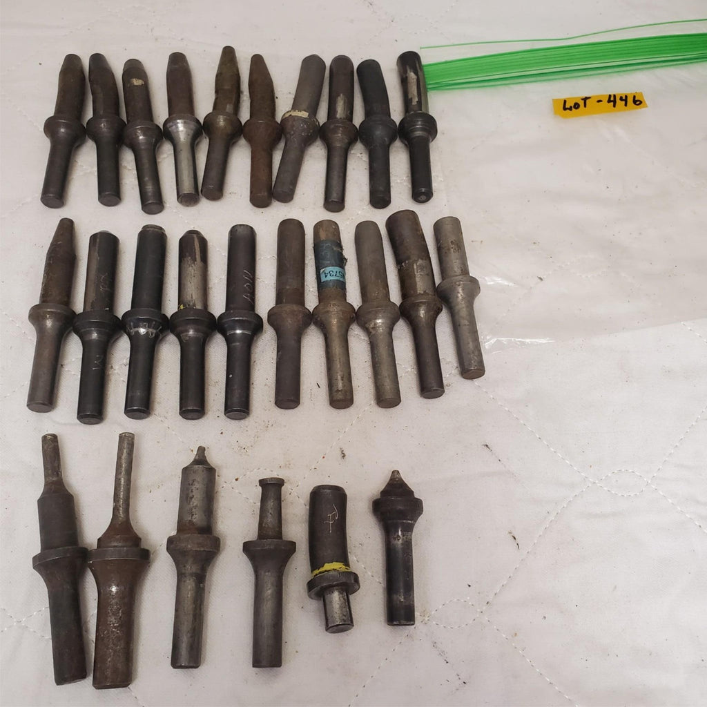 Lot of Assorted Rivet Shank Collar Buster Bits Aircraft Tools LOT-446