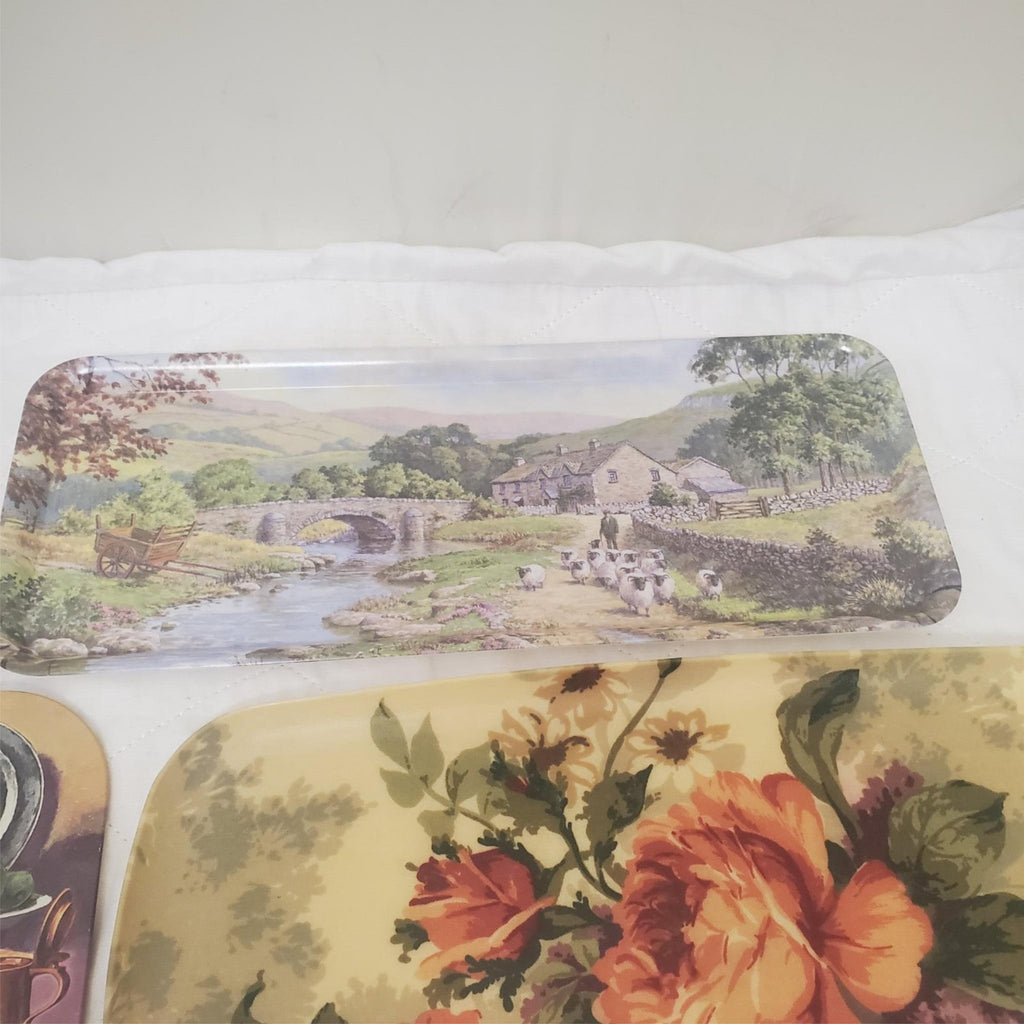 Lot of Assorted Occasions, Kelsey, Melamaster Coasters & Trays Set