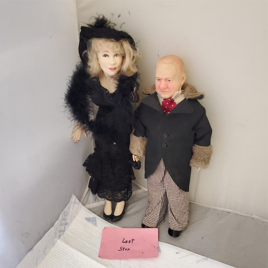 Effanbee's Legend Series W.C. Fields Mae West Lot of 2