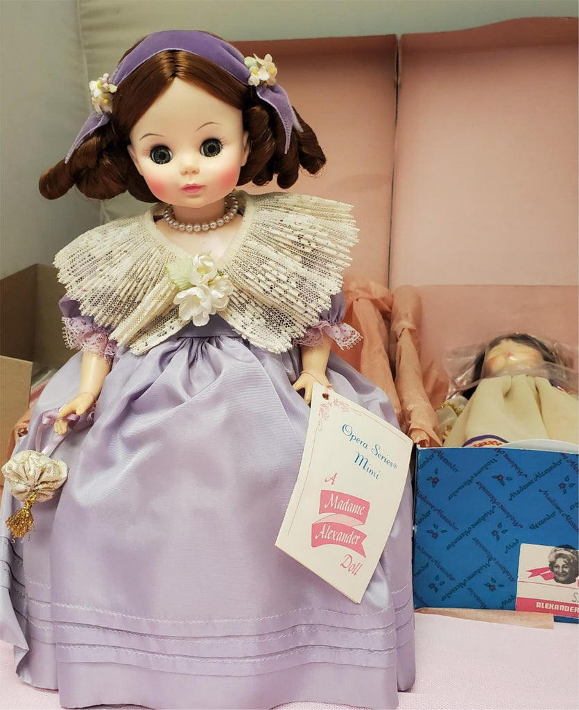 Madame Alexander #1411 Mimi #1412 Salome Opera Series Dolls Set with Box