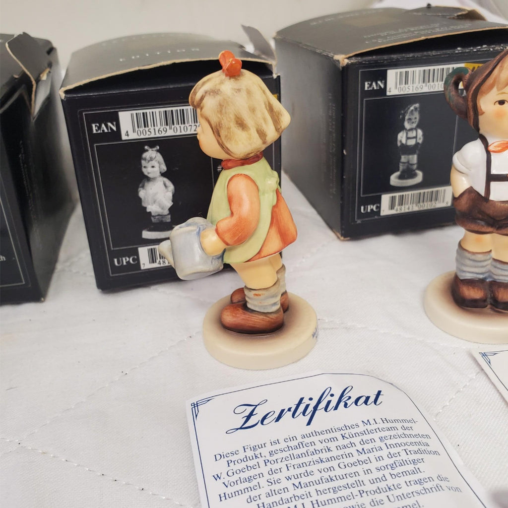 Lot of 4 Various Vintage Goebel MI Hummell Club Figurines H-8