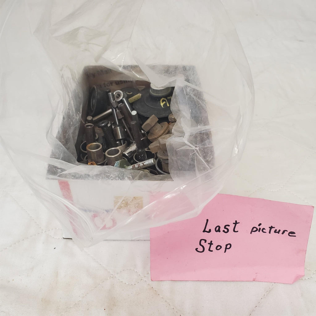 Lot of Cab Mount, Rivet Shank, Nuts Bolts, Drill Chuck Key & Other Tools LOT 352
