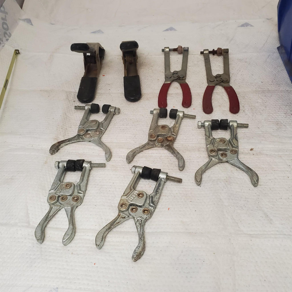 Lot of Assorted Industrial Locking Clamps & Clips LOT 34