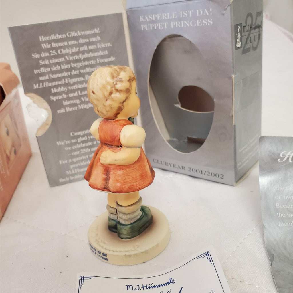 Set of 3 Hummel Figurines Honor Student , Puppet Princess & Pigtails H-7