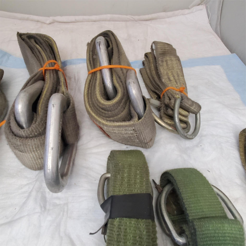 USED Adjustable Cam Buckle Tie Down Cargo Lashing Travel Strap Lot
