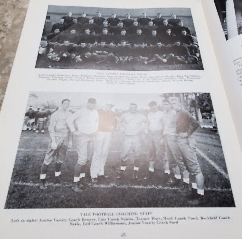 FOOTBALL Harvard AA News vs. Yale GAME Official Program November, 25 1939