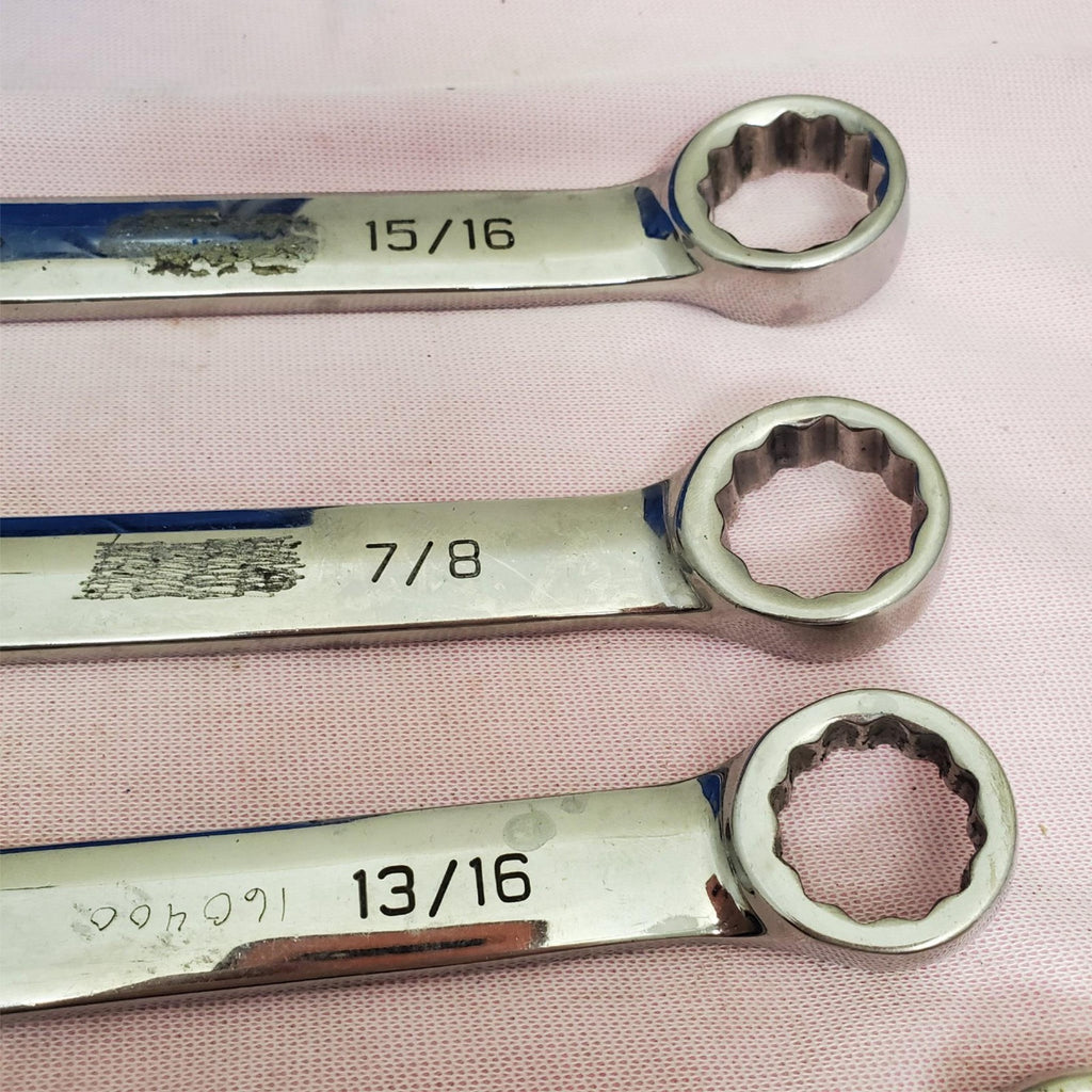 Lot of 5 Armstrong & Matco Combination Wrench Set LOT-339