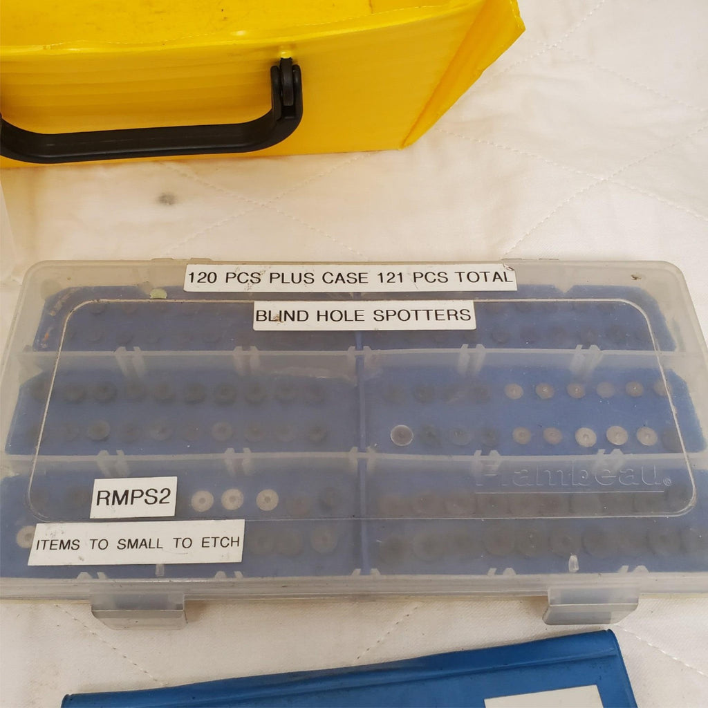 Lot of Machinist Radius Gage Set Pin Protrusion Gauge & Drill Stop Kit LOT-884