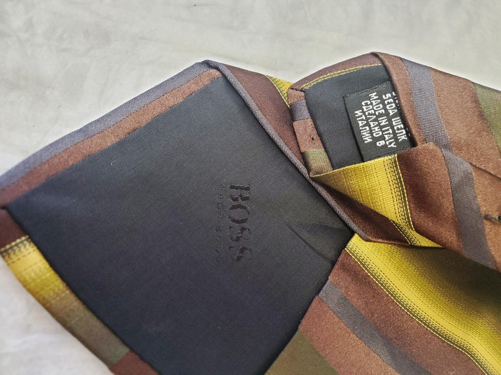 BOSS Hugo Boss Men's Silk Neck Tie Made In Italy