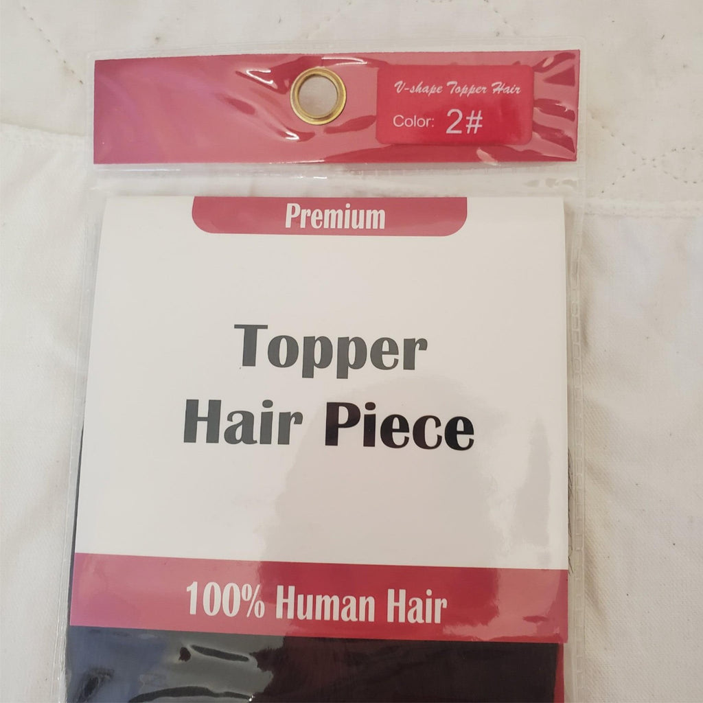 Topper Hair Piece 100% Human Hair X00466XP75