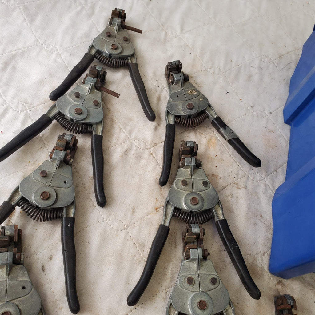 Lot of Vintage Custom Stripmaster Wire Stripper Hand Tools Lot 210