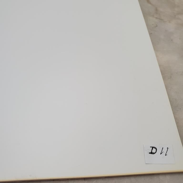 Guitar Pickguard Material Plate Blank Sheet for Guitar Replacement White