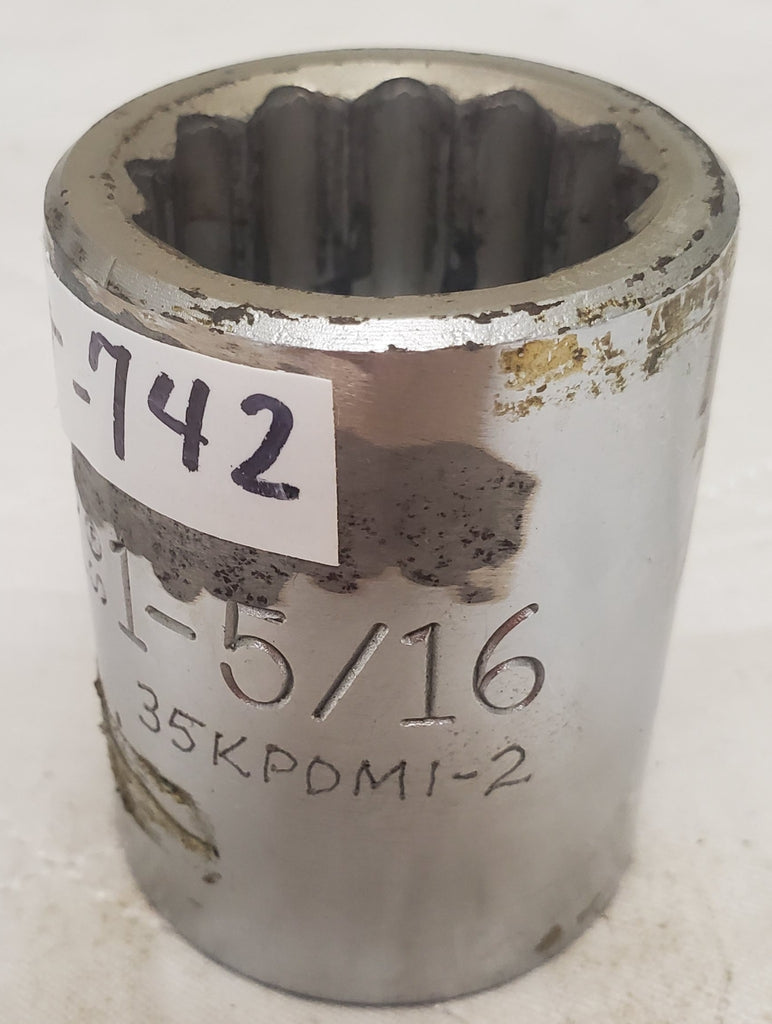 PROTO 5742 USA  1-5/16” Heavy-Duty Socket Tool - LOT 742