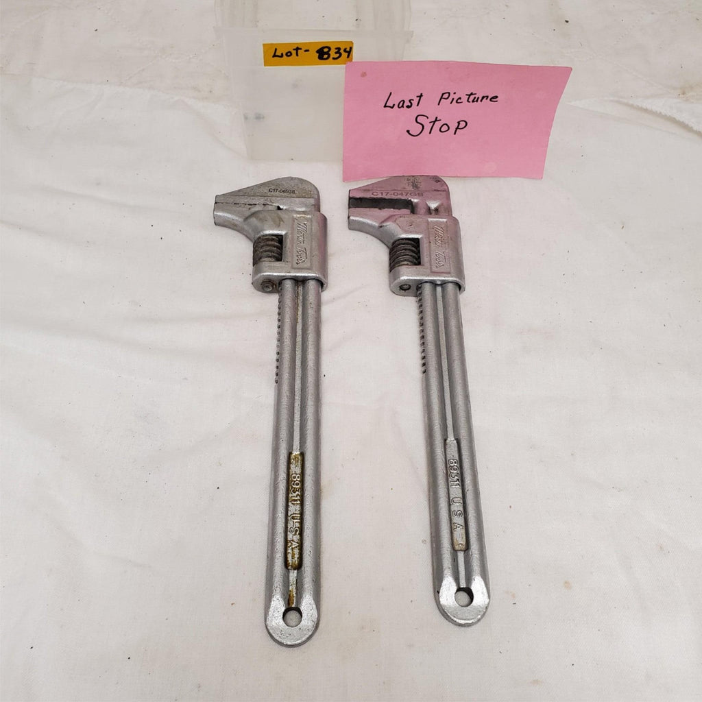 Lot of 2 Martin Tools C17-045GB Adjustable Wrenches Set LOT-834