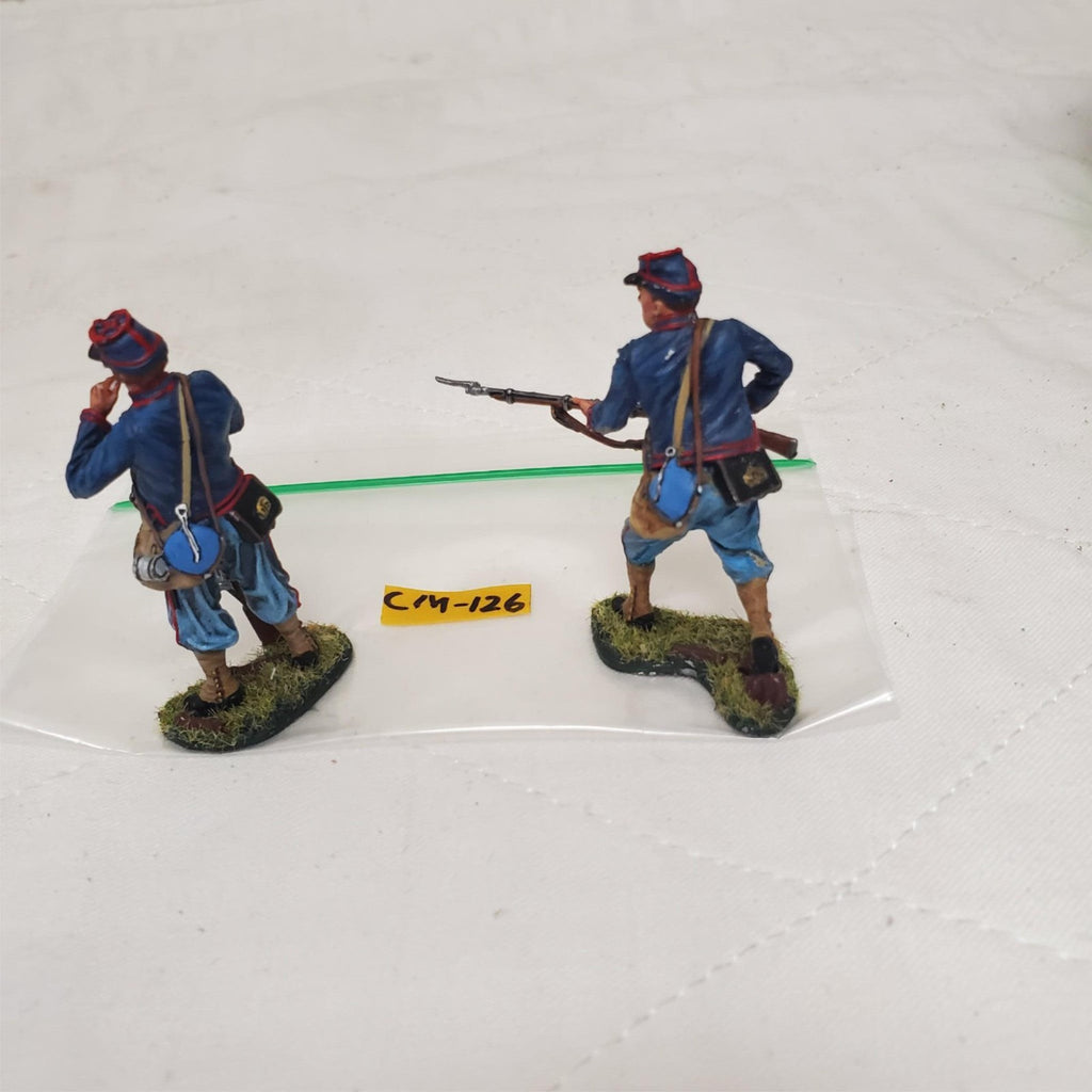 The Collectors Showcase CS01172 Bugler & Advancing 72nd Pennsylvania CM-126
