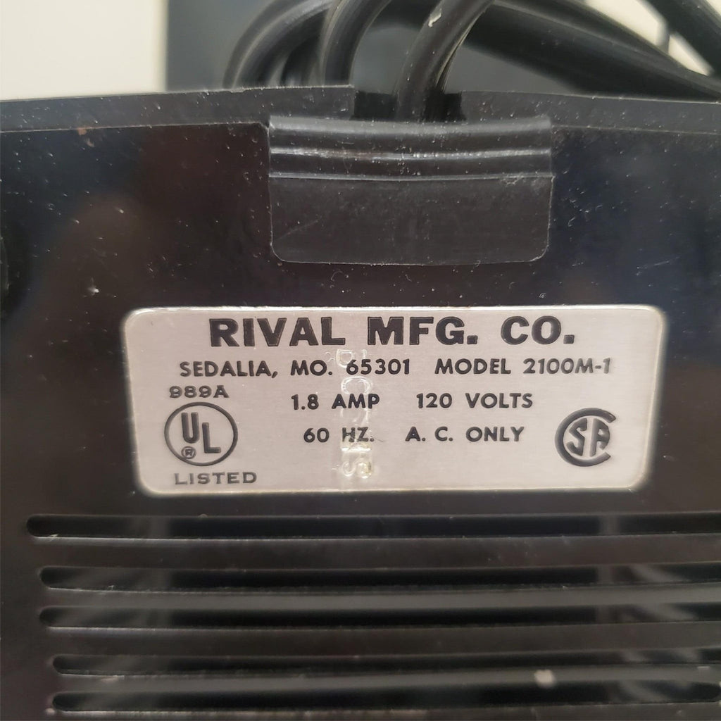 Rival Grind-O-Matic 2100M-1 Electric Meat Grinder