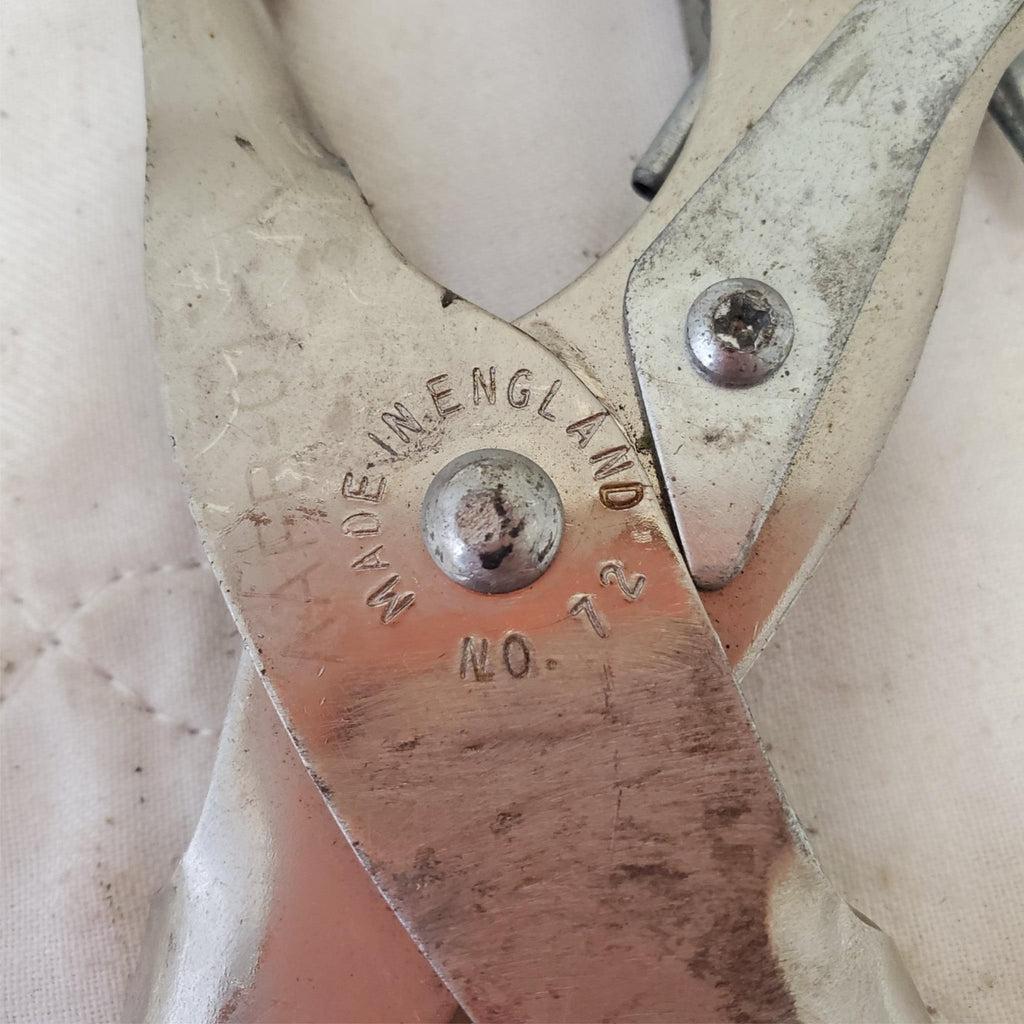 Lot of 3 Revolving Punch Pliers and Oil Filter Wrench Pliers Lot-214
