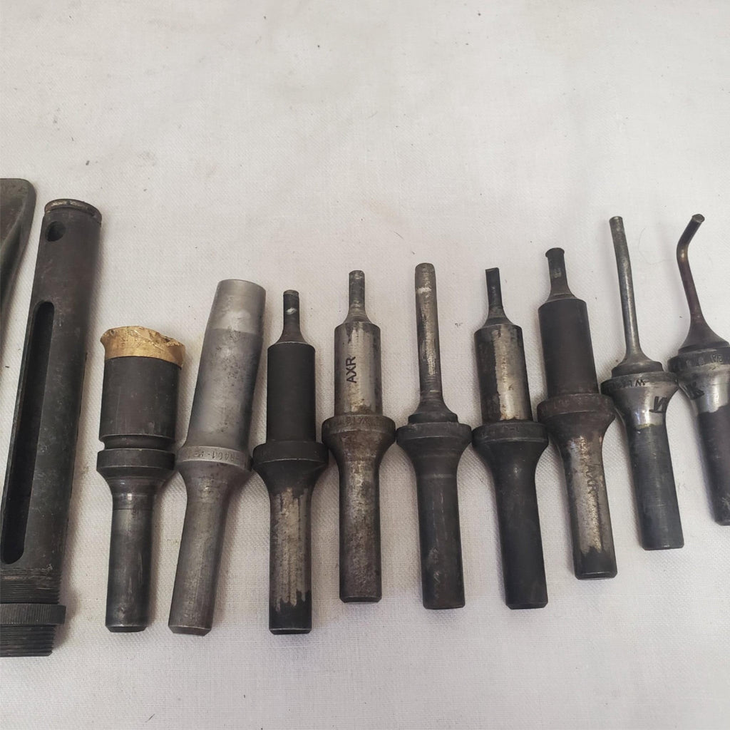 Lot of 15 Assorted Rivet Punches Set LOT-454