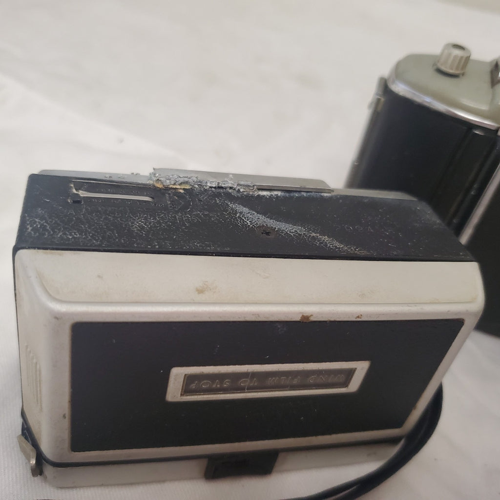 Lot of 3 Vintage Instamatic 304, Keytone 8 M.M & Kodak Tourist Camera