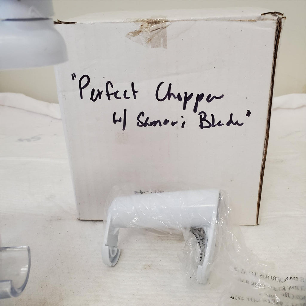 PERFECT CHOPPER w/ 3 Blade Cutter - As Seen On TV