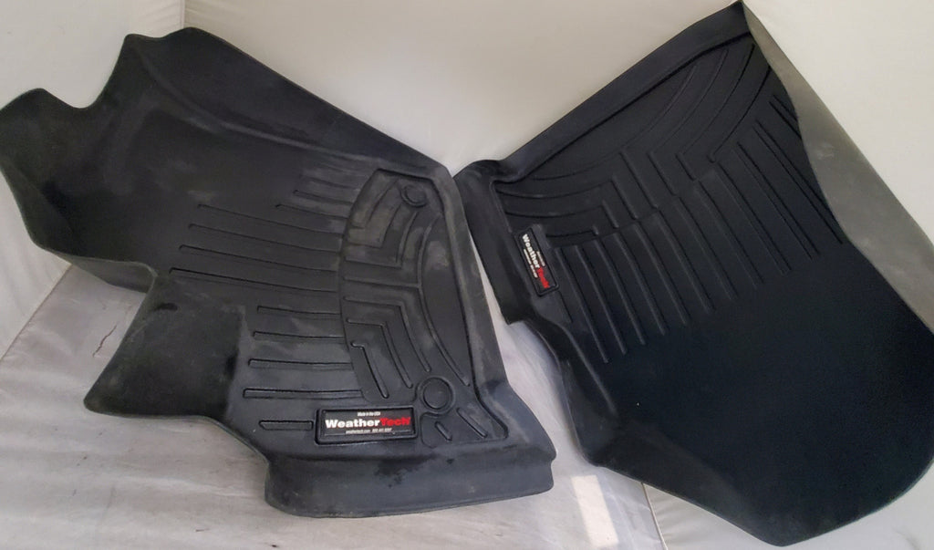 Weather Tech Front Pair Black Floor Mat (Not sure which make and model)