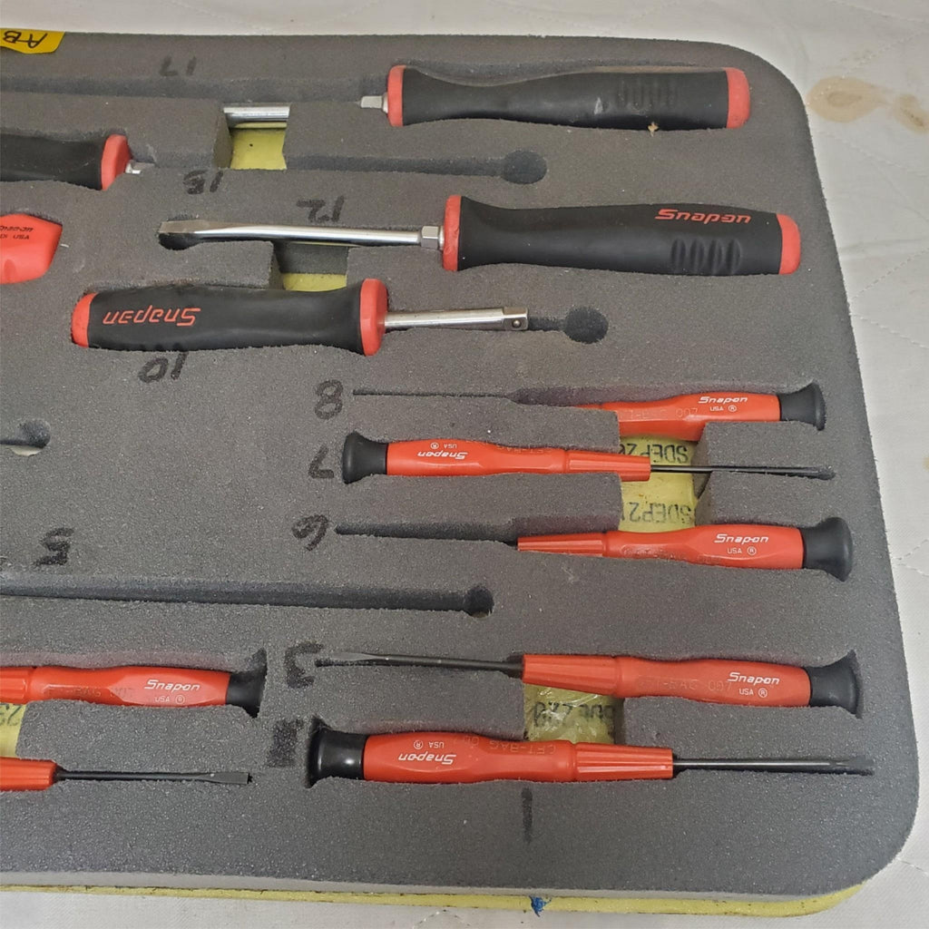 Lot of 20 Snap-on Screwdriver Set CFT-BAG-007 AB-15