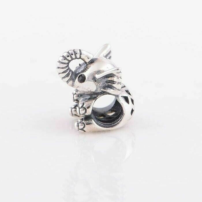 Openwork Elephant Sterling Silver European Charm