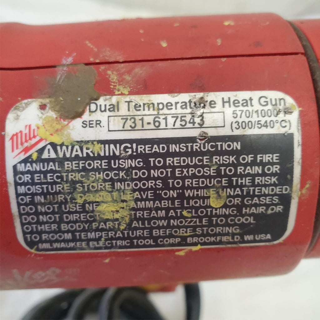 Milwaukee Corded Electric Dual Temperature Heat Gun AM75