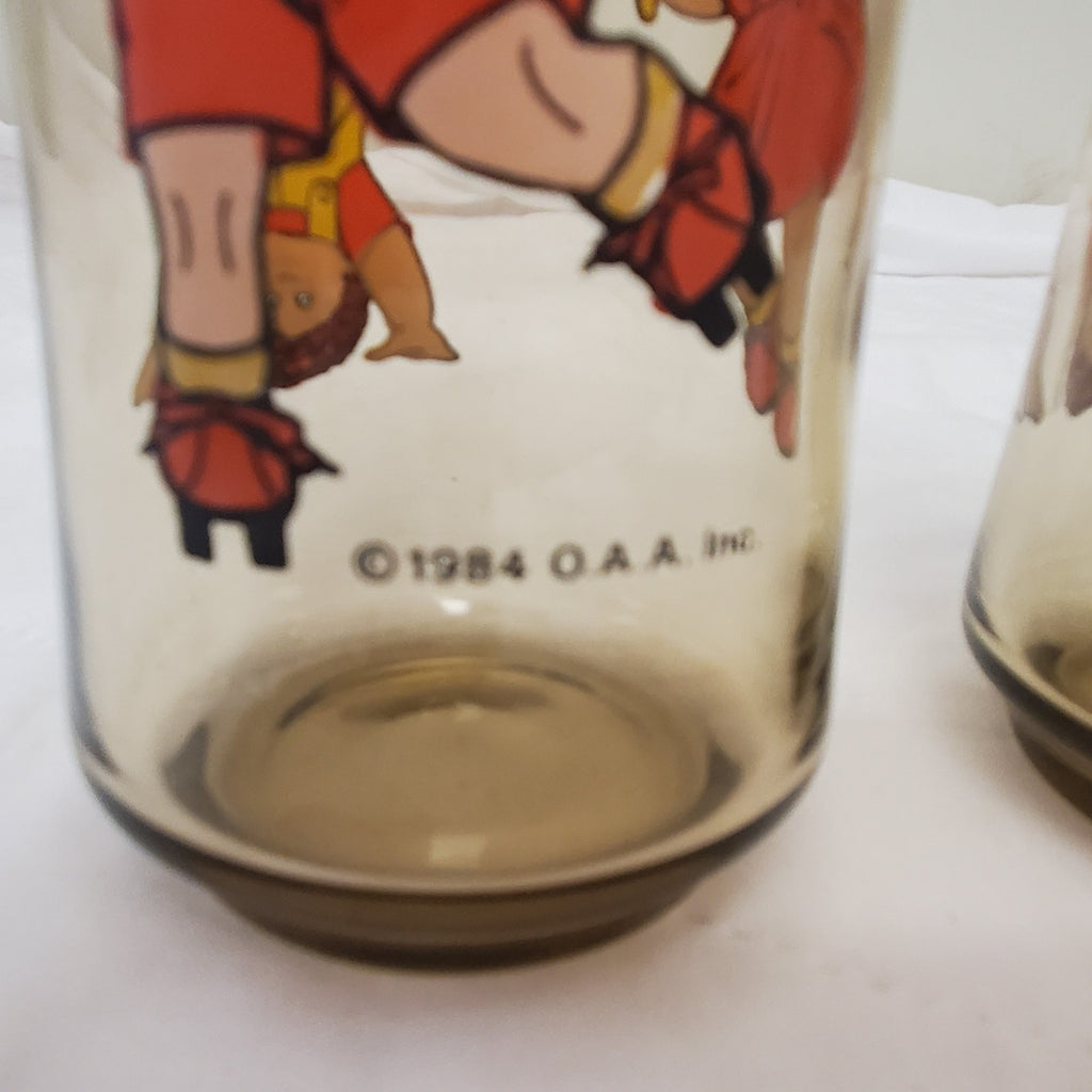 Set of 2 Cabbage Patch Kids Child's Beverage Glasses