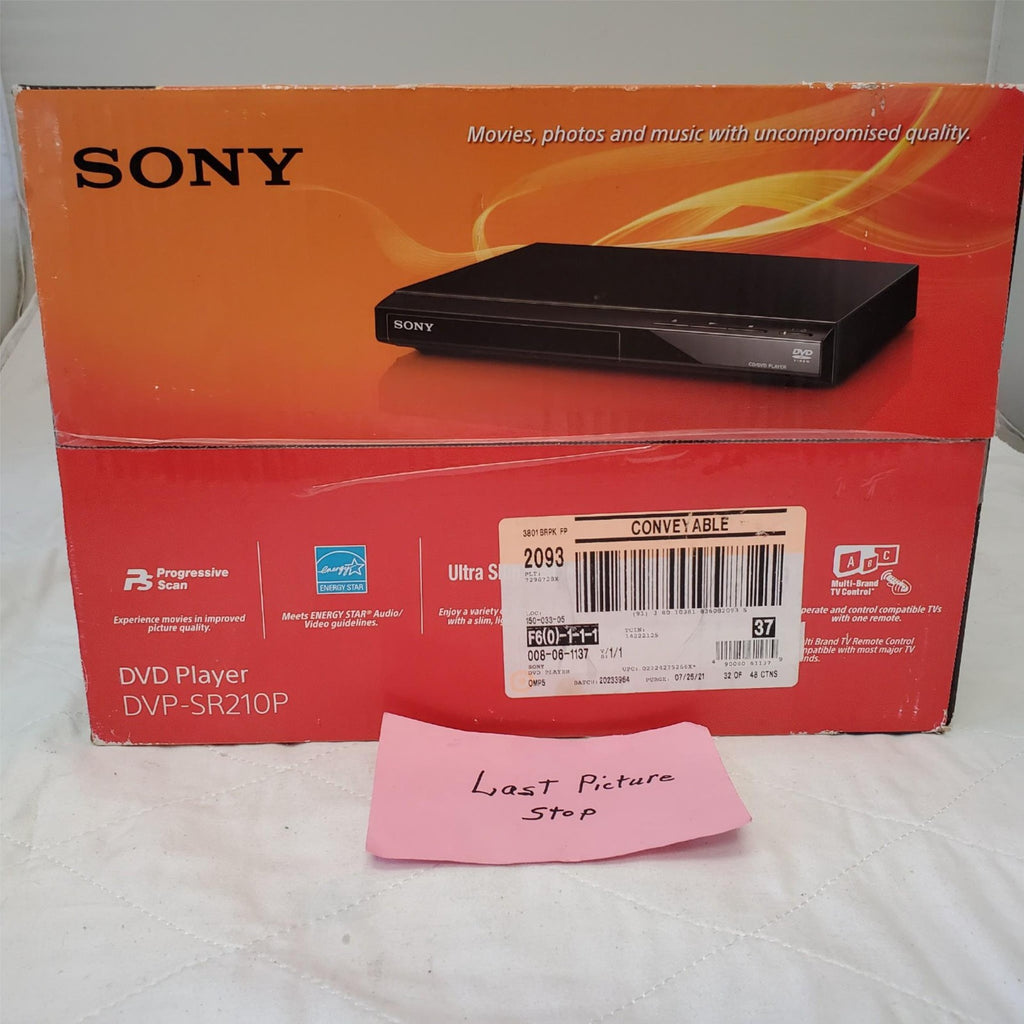 Sony DVP-SR210P Progressive Scan DVD Player 
