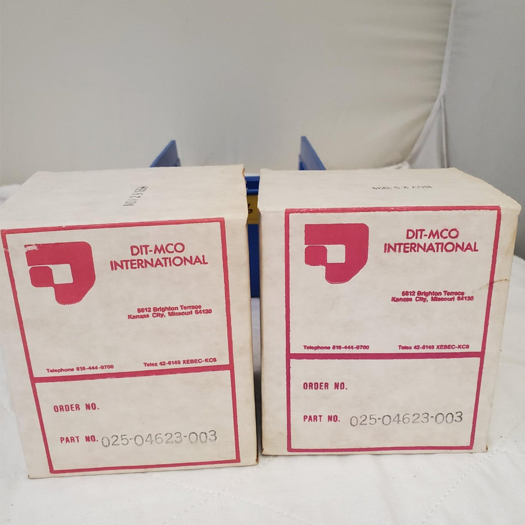 Lot of 2 Dit-Mco International 025-04623-0003 Rack Panel Connectors LOT-6