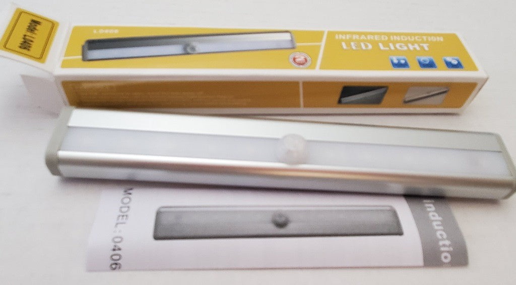 Motion Detection Sensor Automatic Closet Wardrobe Stairs Night LED Light 0406